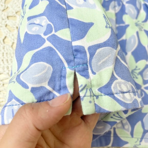 Lilly Pulitzer Girls 4 Years Ladybug Picnic Blue Mint Skort White Label Vintage - Picture 2 of 7